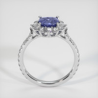 1.16 Ct. Sapphire Ring, 14K White Gold 3