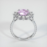 2.14 Ct. Sapphire Ring, 18K White Gold 3