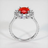 Ruby Ring 2.17 Ct. 18K White Gold Preview
