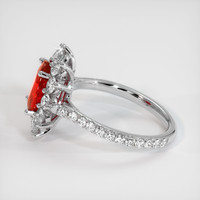 Ruby Ring 2.17 Ct. 18K White Gold Preview