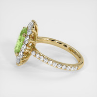 1.82 Ct. Green Tourmaline Ring, 10K Yellow Gold 4