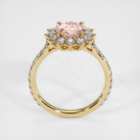 1.58 Ct. Padparadscha Sapphire Ring, 10K Yellow Gold 3