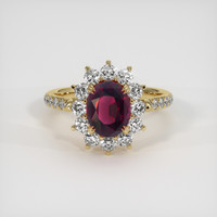 2.45 Ct. Gemstone Ring, 14K Yellow Gold 1