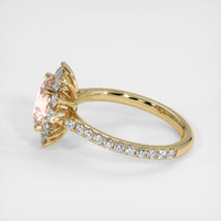 1.58 Ct. Padparadscha Sapphire Ring, 14K Yellow Gold 4