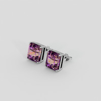 <span>6.32</span>&nbsp;<span class="tooltip-light">Ct.Tw.<span class="tooltiptext">Total Carat Weight</span></span> Bi Color Ametrine Earrings, Platinum 950 3
