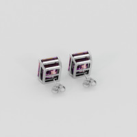 <span>6.32</span> <span class="tooltip-light">Ct.Tw.<span class="tooltiptext">Total Carat Weight</span></span> Bi Color Ametrine Earrings, Platinum 950 4