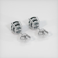 <span>2.22</span>&nbsp;<span class="tooltip-light">Ct.Tw.<span class="tooltiptext">Total Carat Weight</span></span> Sapphire Earrings, Platinum 950 4