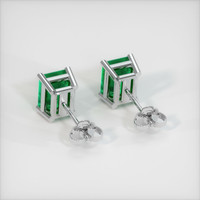 Emerald Earrings 3.22 Ct.Tw.Total Carat Weight Platinum 950 Preview