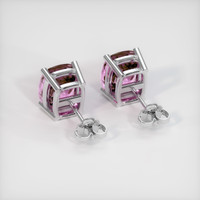 <span>3.87</span>&nbsp;<span class="tooltip-light">Ct.Tw.<span class="tooltiptext">Total Carat Weight</span></span> Gemstone Earrings, Platinum 950 4