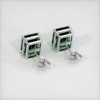 <span>6.67</span>&nbsp;<span class="tooltip-light">Ct.Tw.<span class="tooltiptext">Total Carat Weight</span></span> Gemstone Earrings, Platinum 950 4