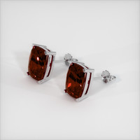 4.78 Ct.Tw. Gemstone Earrings, Platinum 950 2