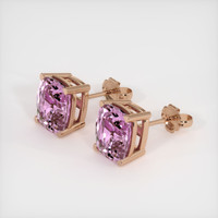 <span>3.87</span>&nbsp;<span class="tooltip-light">Ct.Tw.<span class="tooltiptext">Total Carat Weight</span></span> Gemstone Earrings, 14K Rose Gold 2