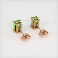 <span>0.50</span>&nbsp;<span class="tooltip-light">Ct.Tw.<span class="tooltiptext">Total Carat Weight</span></span> Gemstone Earrings, 14K Rose Gold 4