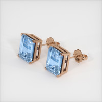 <span>3.96</span>&nbsp;<span class="tooltip-light">Ct.Tw.<span class="tooltiptext">Total Carat Weight</span></span> Gemstone Earrings, 14K Rose Gold 2