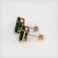 <span>3.41</span>&nbsp;<span class="tooltip-light">Ct.Tw.<span class="tooltiptext">Total Carat Weight</span></span> Gemstone Earrings, 14K Rose Gold 3