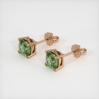 <span>2.76</span>&nbsp;<span class="tooltip-light">Ct.Tw.<span class="tooltiptext">Total Carat Weight</span></span> Gemstone Earrings, 14K Rose Gold 2