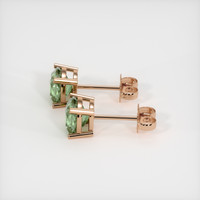 <span>2.76</span>&nbsp;<span class="tooltip-light">Ct.Tw.<span class="tooltiptext">Total Carat Weight</span></span> Gemstone Earrings, 14K Rose Gold 3