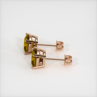 <span>4.21</span>&nbsp;<span class="tooltip-light">Ct.Tw.<span class="tooltiptext">Total Carat Weight</span></span> Gemstone Earrings, 14K Rose Gold 3