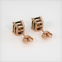 <span>3.27</span>&nbsp;<span class="tooltip-light">Ct.Tw.<span class="tooltiptext">Total Carat Weight</span></span> Gemstone Earrings, 14K Rose Gold 4