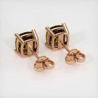 <span>3.16</span>&nbsp;<span class="tooltip-light">Ct.Tw.<span class="tooltiptext">Total Carat Weight</span></span> Gemstone Earrings, 14K Rose Gold 4