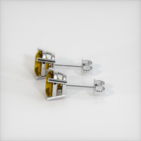 <span>4.21</span>&nbsp;<span class="tooltip-light">Ct.Tw.<span class="tooltiptext">Total Carat Weight</span></span> Gemstone Earrings, 18K White Gold 3