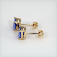 <span>2.00</span>&nbsp;<span class="tooltip-light">Ct.Tw.<span class="tooltiptext">Total Carat Weight</span></span> Blue Sapphire Earrings, 14K Yellow Gold 2