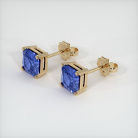 <span>2.00</span>&nbsp;<span class="tooltip-light">Ct.Tw.<span class="tooltiptext">Total Carat Weight</span></span> Blue Sapphire Earrings, 14K Yellow Gold 3