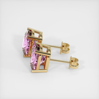 7.48 Ct.Tw. Gemstone Earrings, 14K Yellow Gold 3