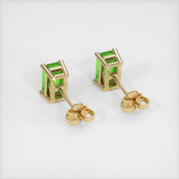 <span>0.50</span>&nbsp;<span class="tooltip-light">Ct.Tw.<span class="tooltiptext">Total Carat Weight</span></span> Gemstone Earrings, 14K Yellow Gold 4