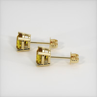 <span>0.52</span>&nbsp;<span class="tooltip-light">Ct.Tw.<span class="tooltiptext">Total Carat Weight</span></span> Gemstone Earrings, 14K Yellow Gold 3