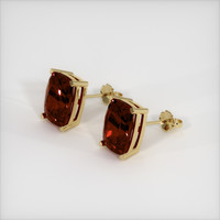 4.78 Ct.Tw. Gemstone Earrings, 14K Yellow Gold 2