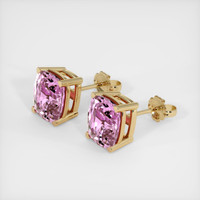 7.48 Ct.Tw. Gemstone Earrings, 18K Yellow Gold 2