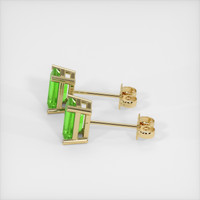 <span>0.50</span>&nbsp;<span class="tooltip-light">Ct.Tw.<span class="tooltiptext">Total Carat Weight</span></span> Gemstone Earrings, 18K Yellow Gold 3