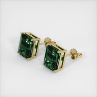 6.67 Ct.Tw. Gemstone Earrings, 18K Yellow Gold 2