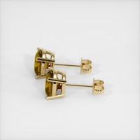 <span>4.21</span>&nbsp;<span class="tooltip-light">Ct.Tw.<span class="tooltiptext">Total Carat Weight</span></span> Gemstone Earrings, 18K Yellow Gold 3