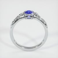 0.44 Ct. Blue Sapphire Ring, Platinum 950 3