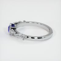 0.44 Ct. Blue Sapphire Ring, Platinum 950 4