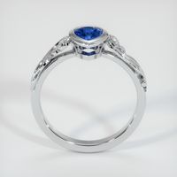 0.85 Ct. Blue Sapphire Ring, Platinum 950 3
