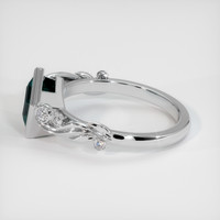 1.66 Ct. Sapphire Ring, Platinum 950 4