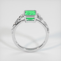 1.45 Ct. Emerald Ring, Platinum 950 3