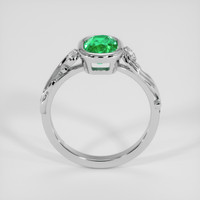 1.06 Ct. Emerald Ring, Platinum 950 3
