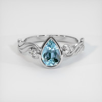 1.02 Ct. Gemstone Ring, Platinum 950 1