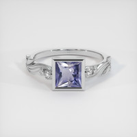 1.10 Ct. Gemstone Ring, Platinum 950 1