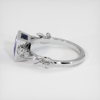 1.10 Ct. Gemstone Ring, Platinum 950 4