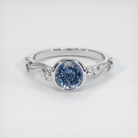 1.23 Ct. Gemstone Ring, Platinum 950 1