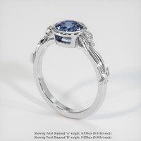 1.23 Ct. Gemstone Ring, Platinum 950 2