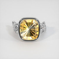 8.80 Ct. Gemstone Ring, Platinum 950 1