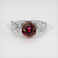 2.60 Ct. Gemstone Ring, Platinum 950 1