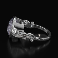 5.38 Ct. Gemstone Ring, Platinum 950 4