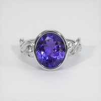 4.42 Ct. Gemstone Ring, Platinum 950 1